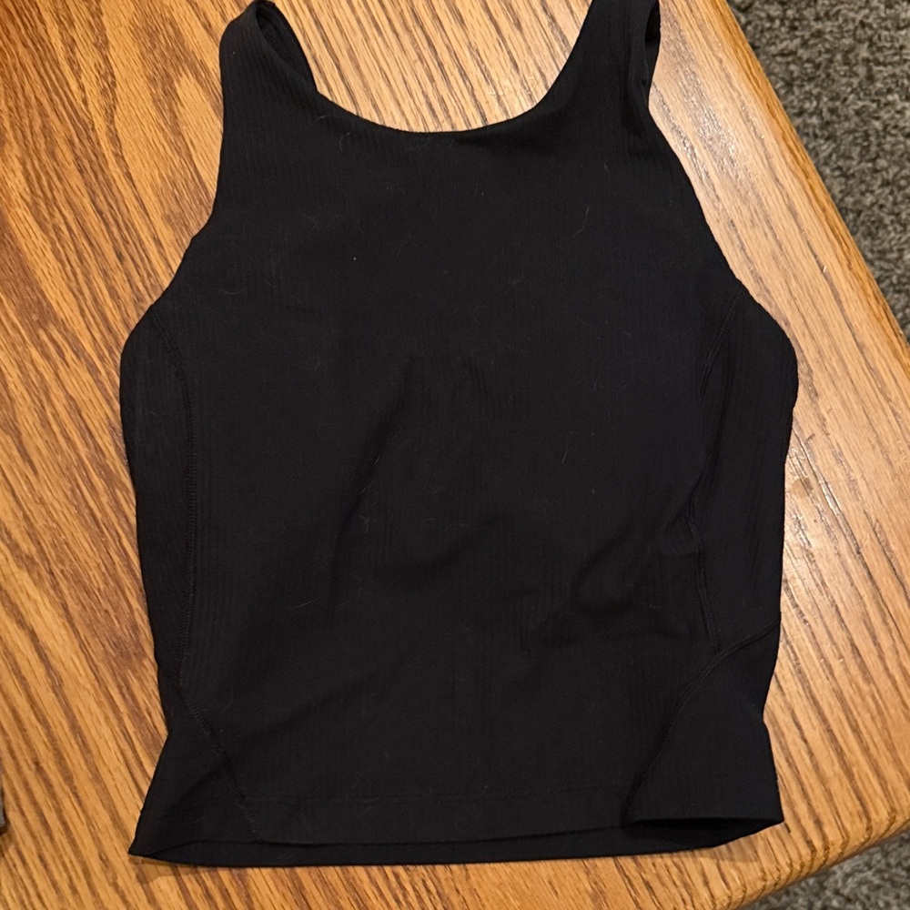 Lululemon Athletica Classic Black Tank Top